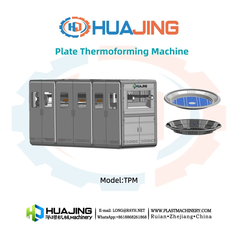 Plastic Plate Thermoforming Machine